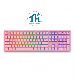 Bàn phím cơ AKKO 3108S RGB Pro- Pink (Chery Blue switch)