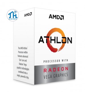 AMD Athlon 200GE 2-Core, 4-Thread, 3.2 GHz Base, Socket AM4