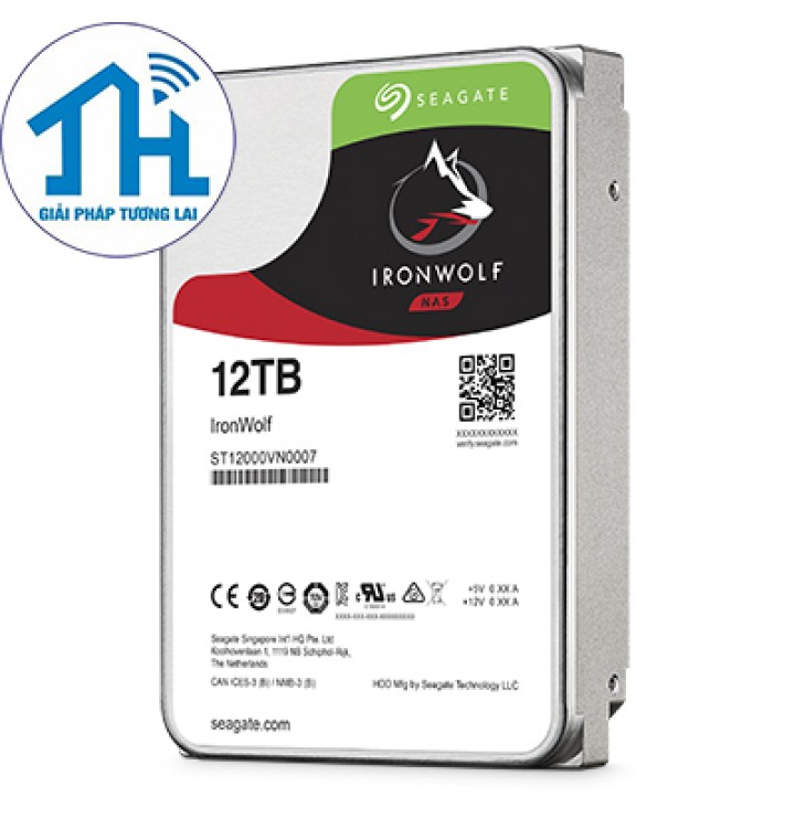 Seagate Ironwolf 12TB 3.5" SATA3 6Gb/s