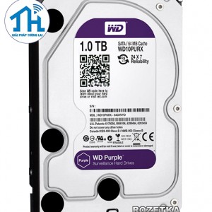 WD HDD Purple 1TB 3.5" SATA 3 (5400RPM-5900RPM)