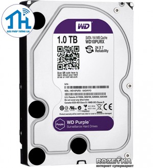 WD HDD Purple 1TB 3.5" SATA 3 (5400RPM-5900RPM)