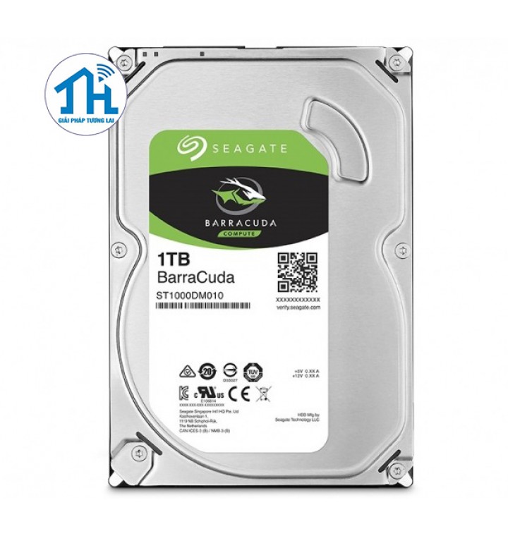 Seagate 1TB/ Cache 64MB/ Sata 3 (6.0 GB/s) - Chính Hãng