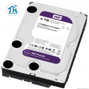 WD HDD Purple 4TB 3.5" SATA 3/ 64MB Cache/ IntelliPower (5400RPM-5900RPM)