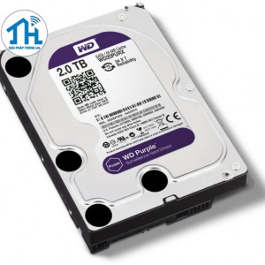 WD HDD Purple 2TB 3.5" SATA 3/ 64MB Cache/ IntelliPower (5400RPM-5900RPM)