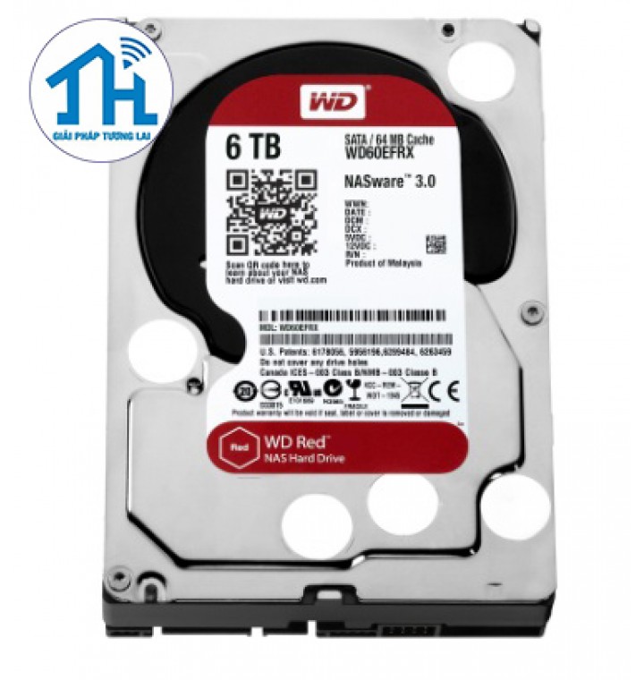 WD 6TB 3.5" SATA 3/256MB Cache/ Caviar Red