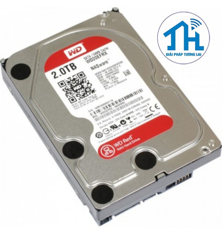 WD 2TB 3.5" SATA 3/ 256MB Cache/ IntelliPower - Caviar Red