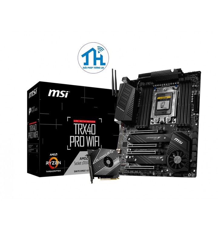 MSI TRX40 PRO WIFI ( Socket sTRX4 for CPU 3960X / 3970X )