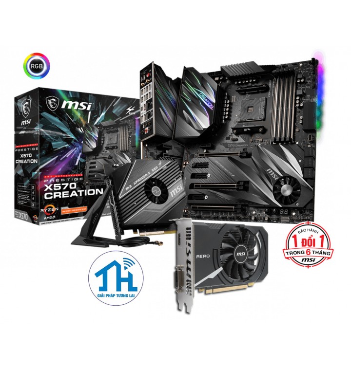 MSI PRESTIGE X570 CREATION → Tặng VGA