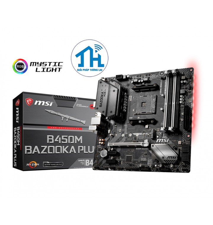 MSI B450M BAZOOKA PLUS → Số 1 cho Game thủ!