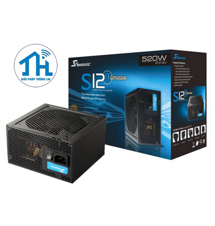 Seasonic 520w S12II-520 - 80 PLUS® BRONZE