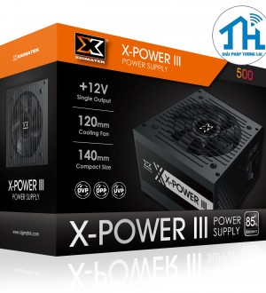 XIGMATEK X-POWER III X-500 (EN45976) - Sản phẩm lý tưởng cho hệ thống GAME-NET