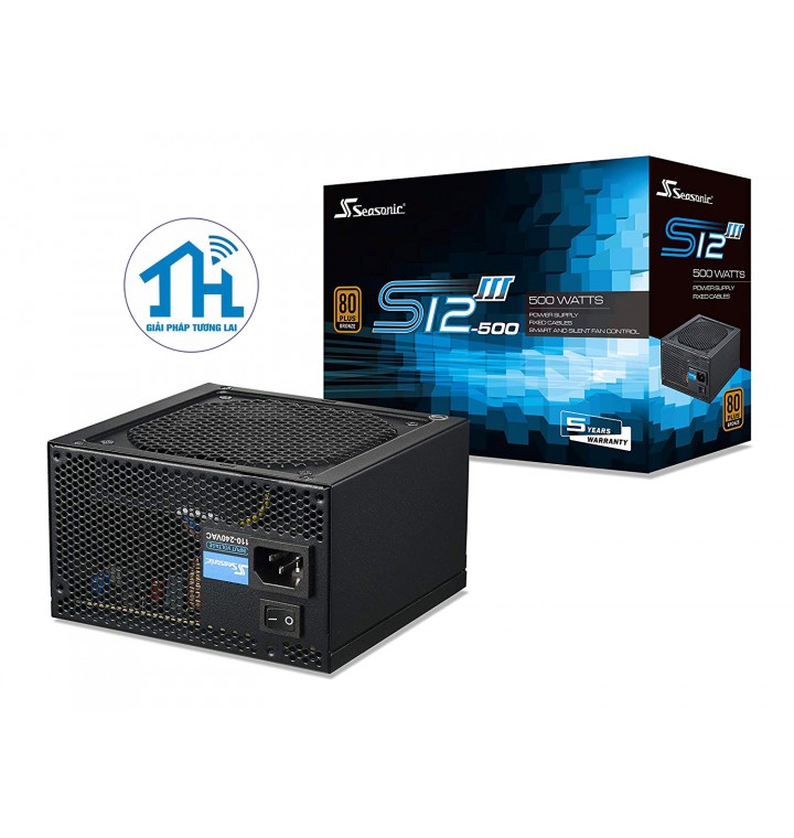 Seasonic 500w S12III-500 - 80 PLUS® BRONZE