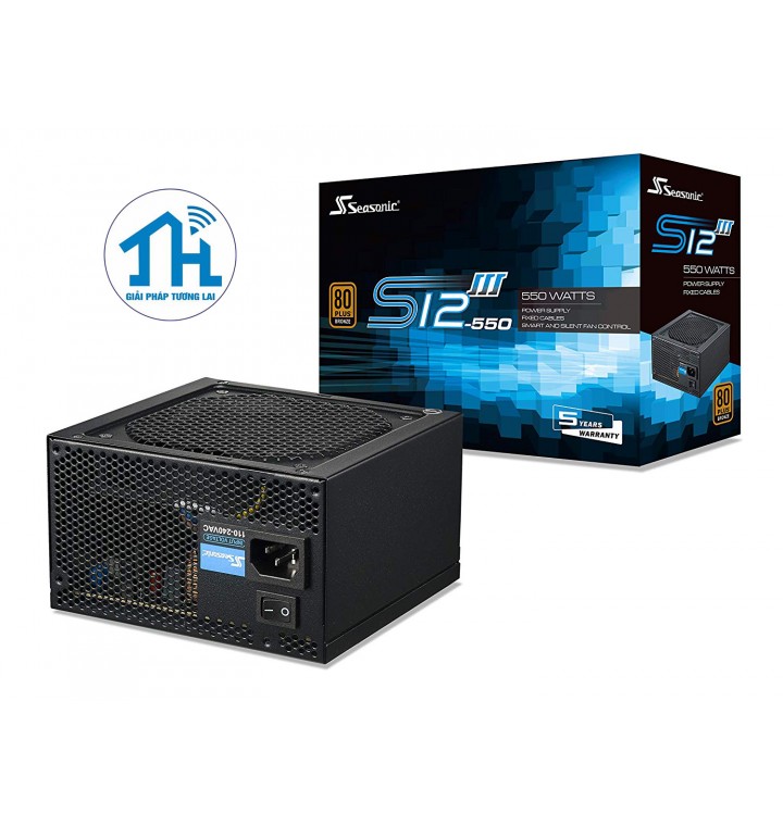 Seasonic 550w S12III-550 - 80 PLUS® BRONZE