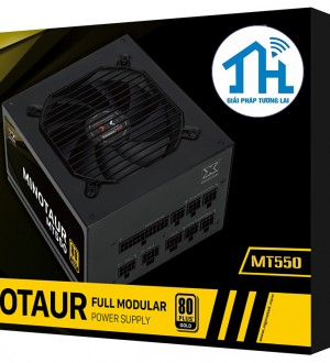 XIGMATEK MINOTAUR MT550 (EN42326) - 80PLUS GOLD, 100% CÁP RỜI - DẠNG DẸT