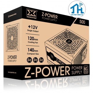 XIGMATEK Z-POWER 500 (EN45938) - Sản phẩm lý tưởng cho hệ thống GAME-NET