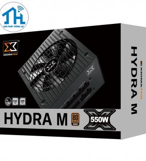 XIGMATEK HYDRA M 550 (EN44207) - 80PLUS BRONZE, 100% CÁP RỜI - DẠNG DẸT