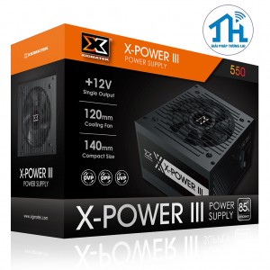 XIGMATEK X-POWER III X-650 (EN45990) - Sản phẩm lý tưởng cho hệ thống GAME-NET