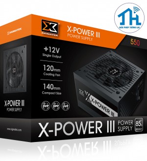 XIGMATEK X-POWER III X-650 (EN45990) - Sản phẩm lý tưởng cho hệ thống GAME-NET