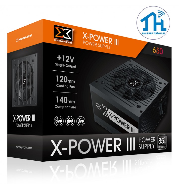 XIGMATEK X-POWER III X-450 (EN45969) - Sản phẩm lý tưởng cho hệ thống GAME-NET