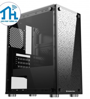 XIGMATEK NYX (EN43040) - M-ATX, 2 SIDE TEMPERED GLASS