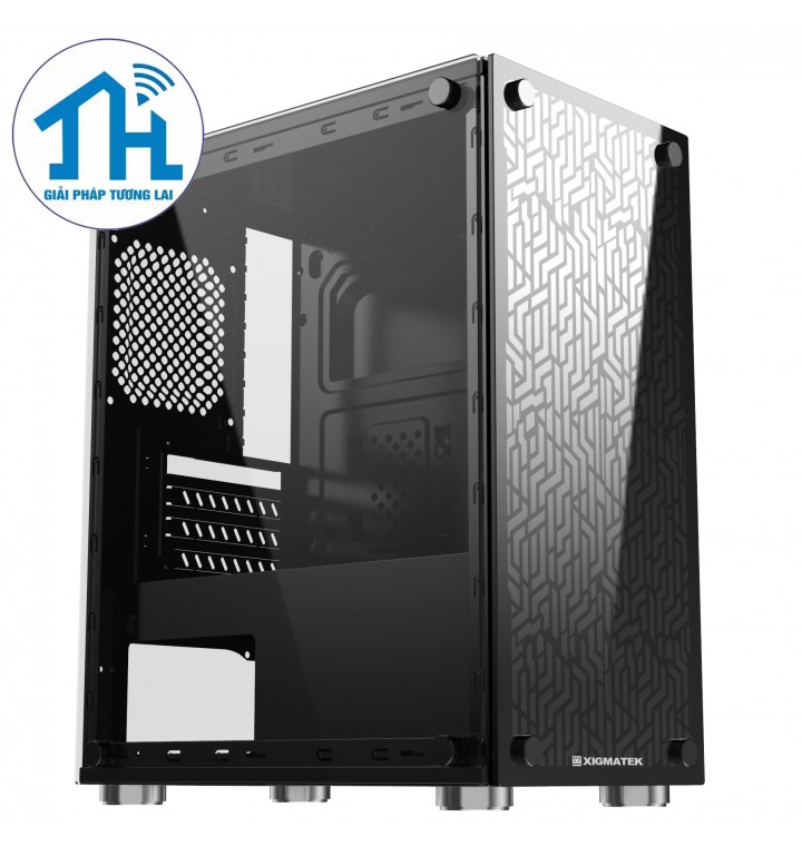 XIGMATEK NYX (EN43040) - M-ATX, 2 SIDE TEMPERED GLASS