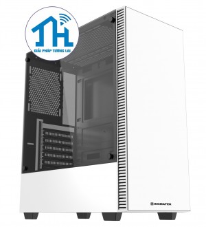 XIGMATEK IRIS WHITE (EN42920) - ATX - KÈM 03 FAN XIGMATEK X9