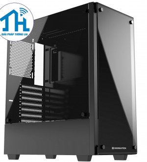 XIGMATEK ARTEMIS BLACK (EN43088) - GAMING ATX, 2 SIDE TEMPERED GLASS, NO FAN