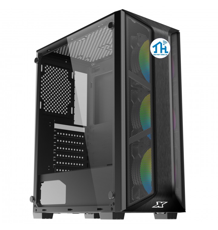 XIGMATEK TRIO 3FC (EN45686) - GAMING ATX, KÈM 03 FAN XIGMATEK X20C RGB