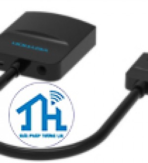 Cáp chuyển HDMI to VGA ( Audio)Vention ACHBB/ ACHWB