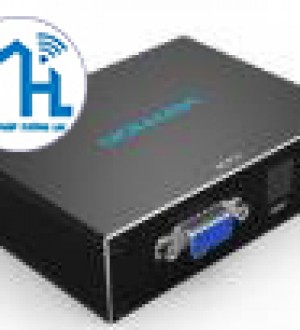 Bộ chuyển HDMI to VGA ( Audio quang + Audio 3.5") Vention ACLB0