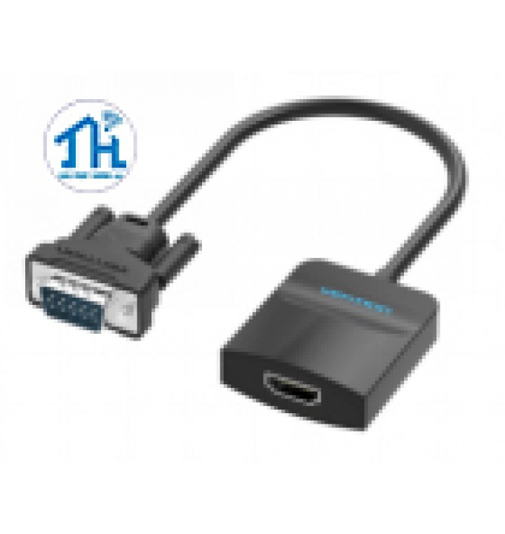Cáp chuyển VGA to HDMI ( có Audio + Micro USB)Vention ACNBB