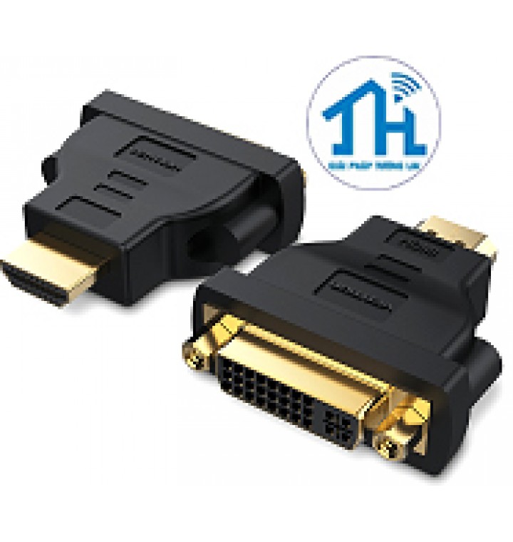 Đầu chuyển HDMI to DVI /DVI to HDMI (DVI Cable) Vention ECCB0