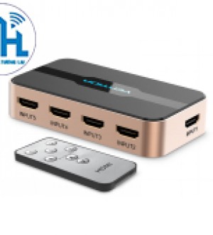 Bộ gộp HDMI 5 vào 1 ra Vention ACDG0 (có điều khiển)