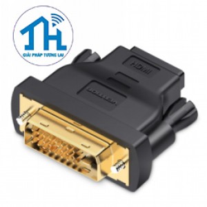 Đầu chuyển HDMI to DVI /DVI to HDMI (HDMI Cable ) Vention ECDB0