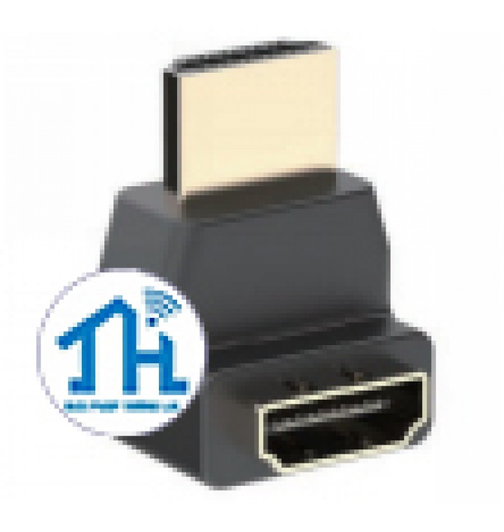 Đầu nối HDMI to HDMI vuông góc 90 độ Vention H380HDFA