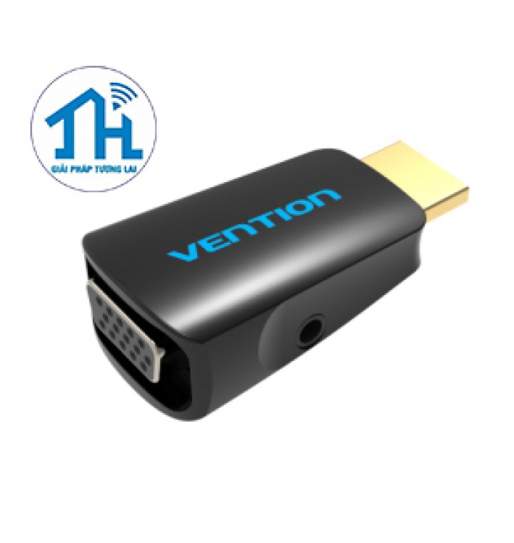 Đầu chuyển HDMI to VGA (Audio) Vention AIDB0