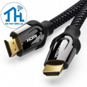 Cáp HDMI 2.0 dài 5m Vention VAA-B05-B500 bọc lưới, chống nhiễu 4K@60Hz