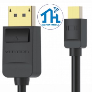 Cáp Mini Displayport to Displayport dài 3m Vention HABBI