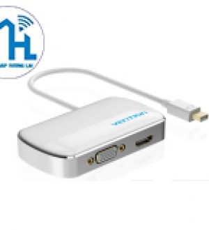 Cáp chuyển Mini Displayport to VGA & HDMI Vention  HBBWB