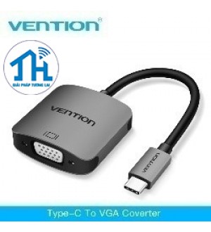 Cáp chuyển USB Type C to VGA Vention CGMHA