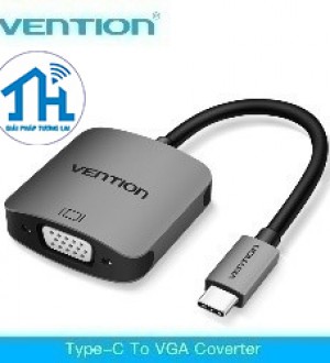 Cáp chuyển USB Type C to VGA Vention CGMHA