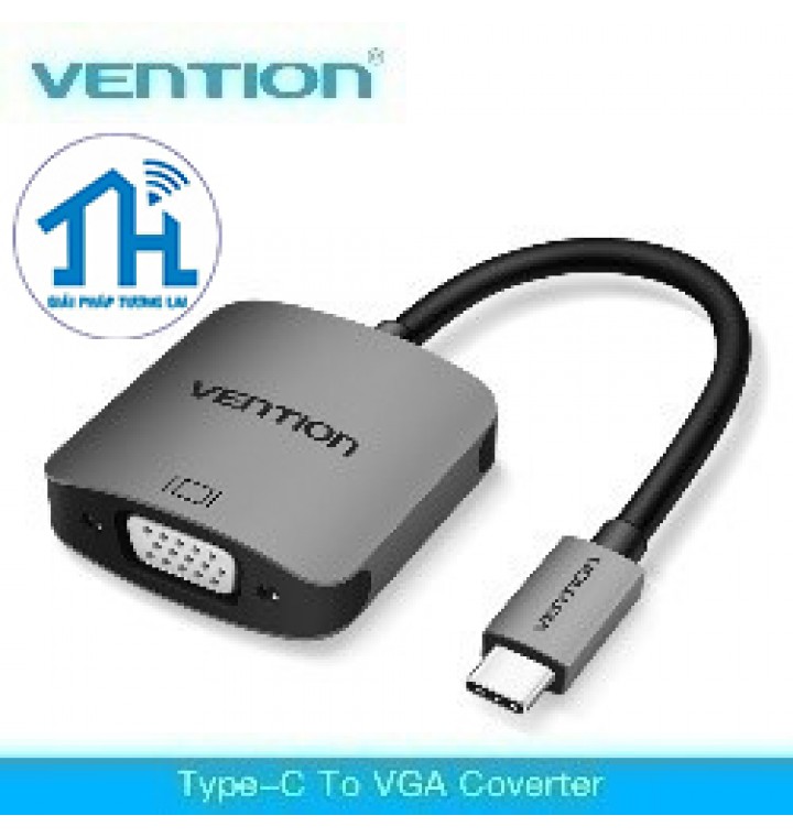 Cáp chuyển USB Type C to VGA Vention CGMHA