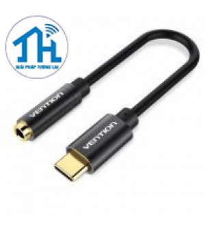 Cáp chuyển USB Type-C to 3.5mm Female Vention BGCBA