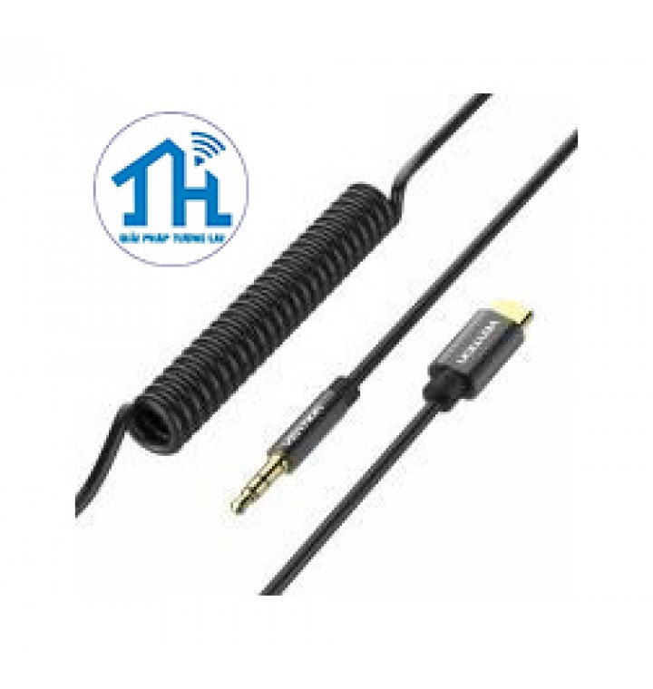 Cáp chuyển USB Type-C to Spring Audio 3.5mm Male 1m BGABG