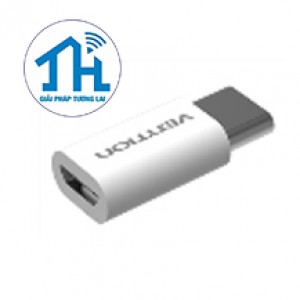 Đầu chuyển USB Type-C to Micro USB2.0 Vention HADBI