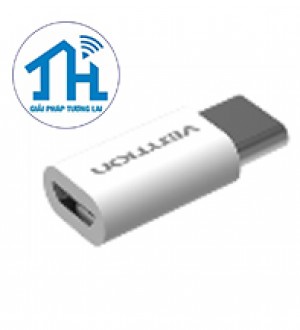 Đầu chuyển USB Type-C to Micro USB2.0 Vention HADBI