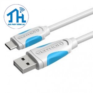 Cáp USB2.0 Male to USB Type-C dài 1.5m Vention VAS-A36-B150