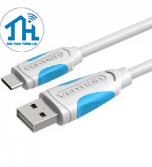 Cáp USB2.0 Male to USB Type-C dài 1.5m Vention VAS-A36-B150