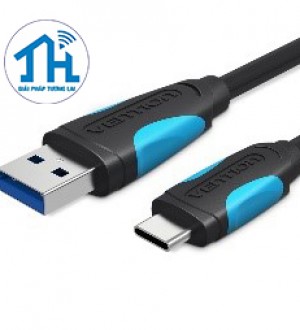 Cáp USB 3.0 Male to USB Type-C Male dài 1.5m Vention VAS-A37-B150