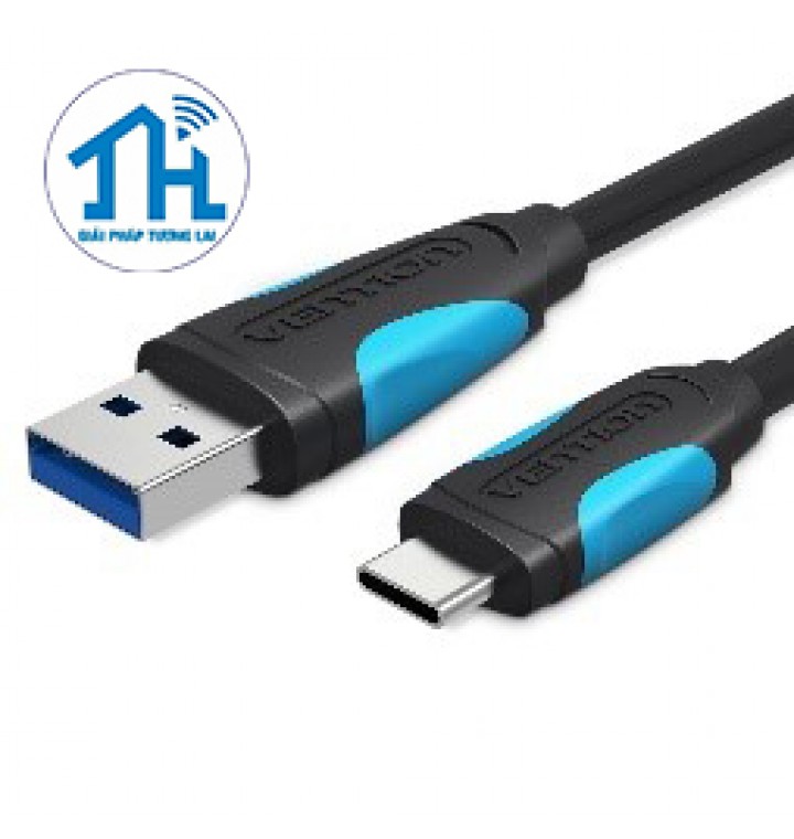 Cáp USB 3.0 Male to USB Type-C Male dài 1.5m Vention VAS-A37-B150